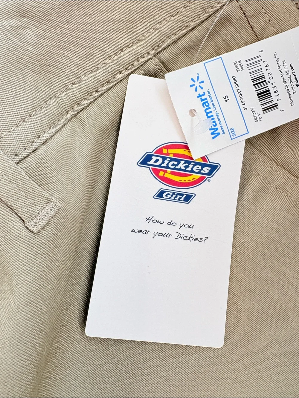 Dickies Women's Tan Workwear Shorts
